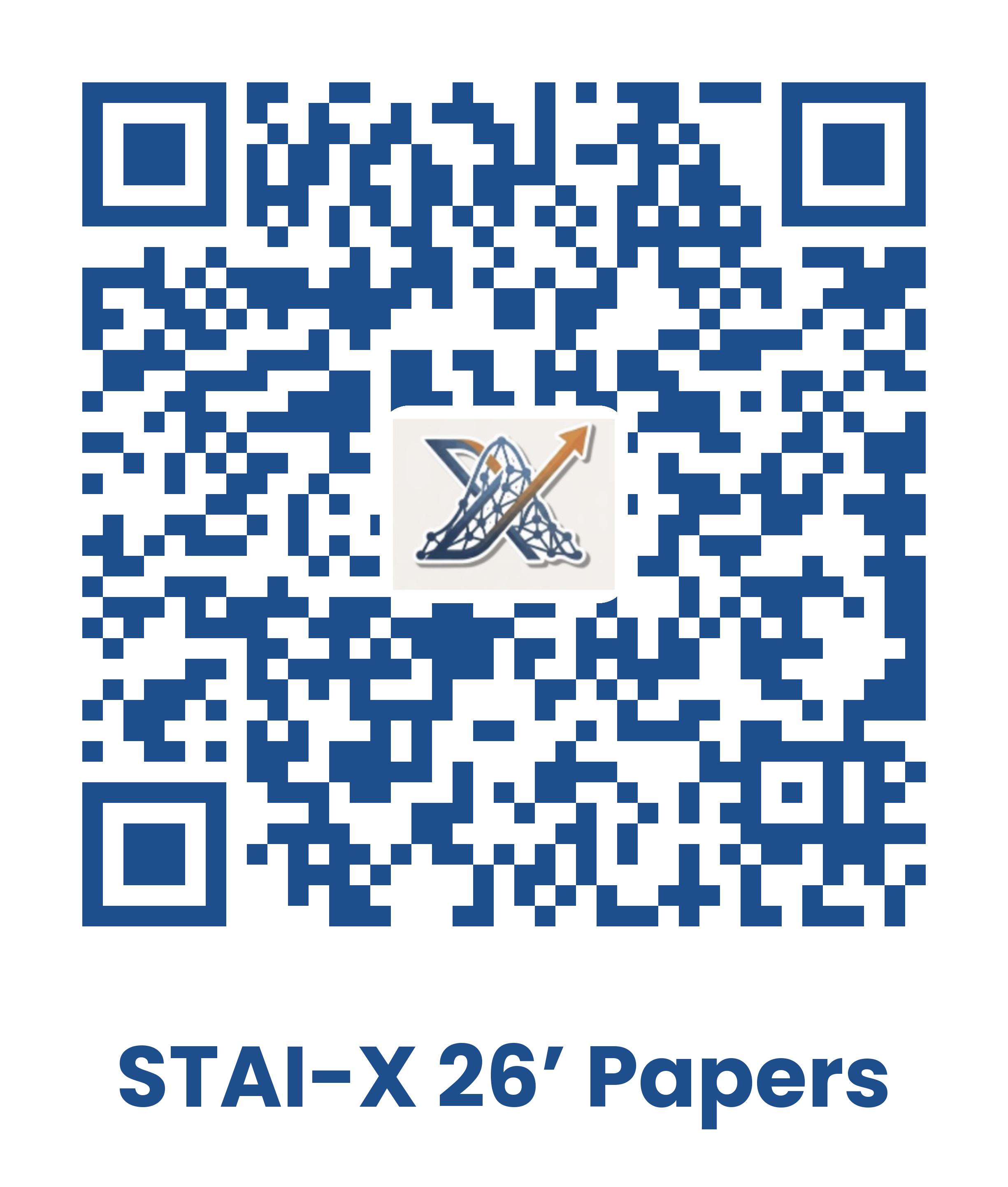 QR code for STAI-X 2026 papers