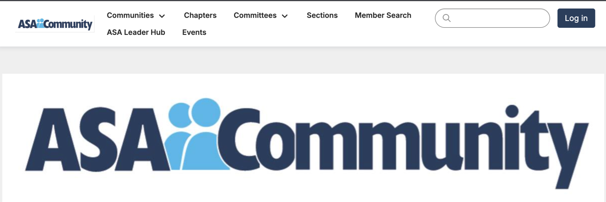 ASA Community landing page